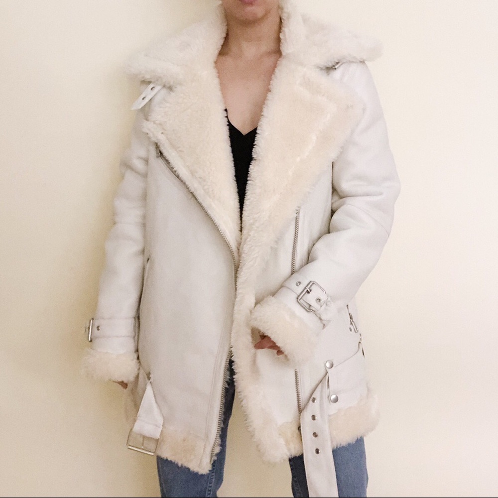 Avec les Filles | Oversized Moto Jacket